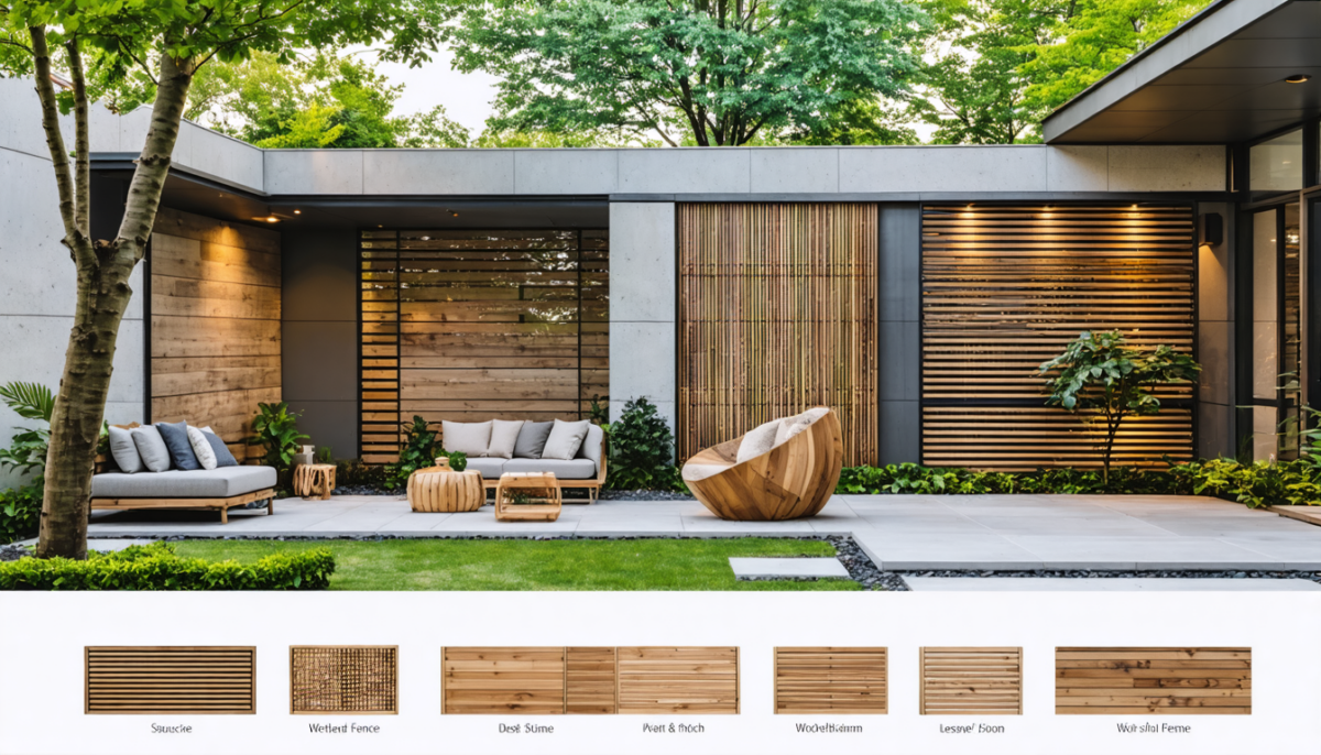 découvrez nos idées de clôtures en bois modernes et designs créatifs pour sublimer votre extérieur avec style et originalité.