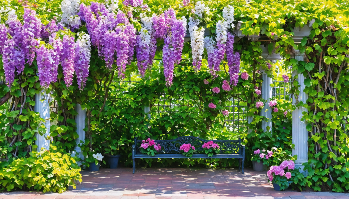 découvrez des plantes grimpantes éclatantes et parfumées, surpassant la glycine, à planter dès aujourd'hui pour un jardin enchanteur et coloré jusqu’à l’automne.