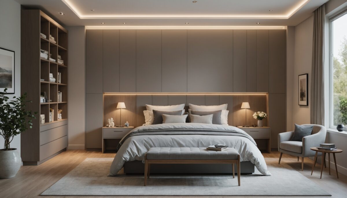 Chambre parentale : guide pratique pour un aménagement optimal, des rangements efficaces et une ambiance apaisante