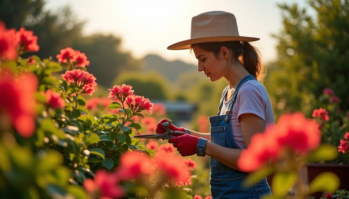 Quand et comment tailler vos lauriers roses pour une croissance florissante et saine