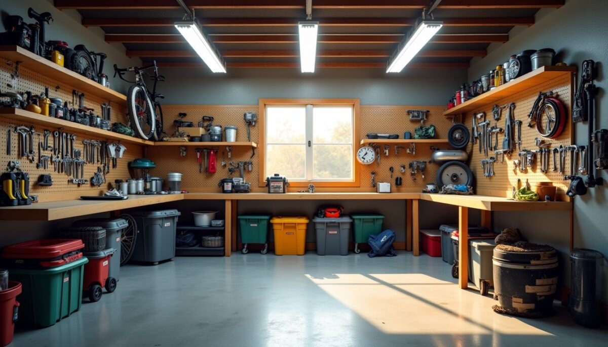 Optimiser votre garage : astuces pour rangement, atelier fonctionnel et organisation efficace