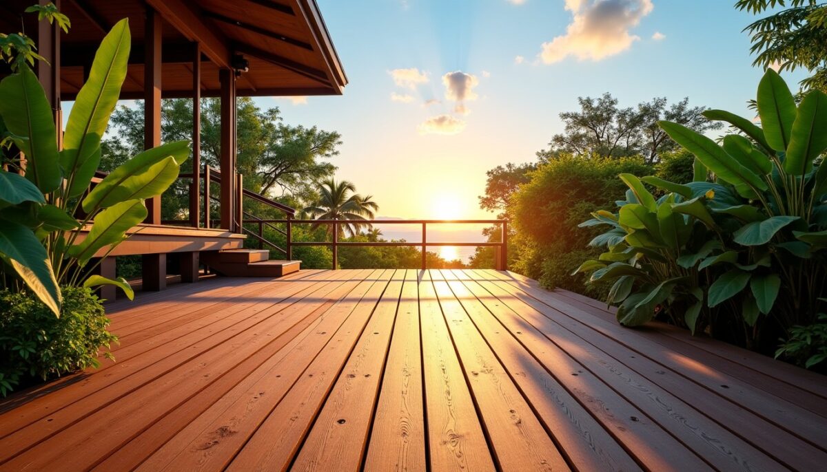 Terrasse en bois sur pilotis : coût estimatif et facteurs déterminants